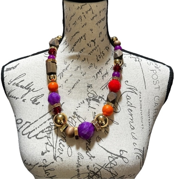 Kate Spade ♠️ Totem Park Chunky Beaded 20" Necklace - Picture 1 of 7